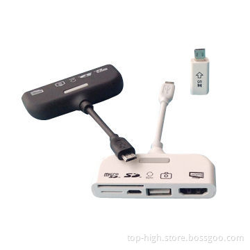 2014 Manufacturer MHL to HDMI Card Reader, 5-in-1 for Samsung S5